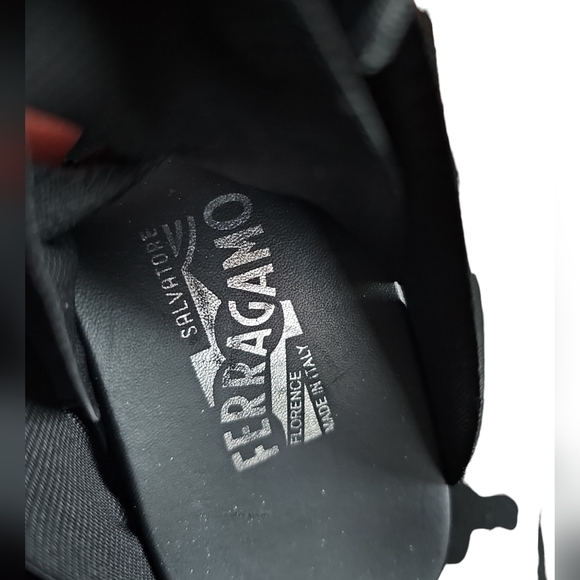 USED Salvatore Ferragamo Eiko Rainbow Wedge Sandals - Picture 7 of 7